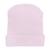 Cappello in maglia con risvolto