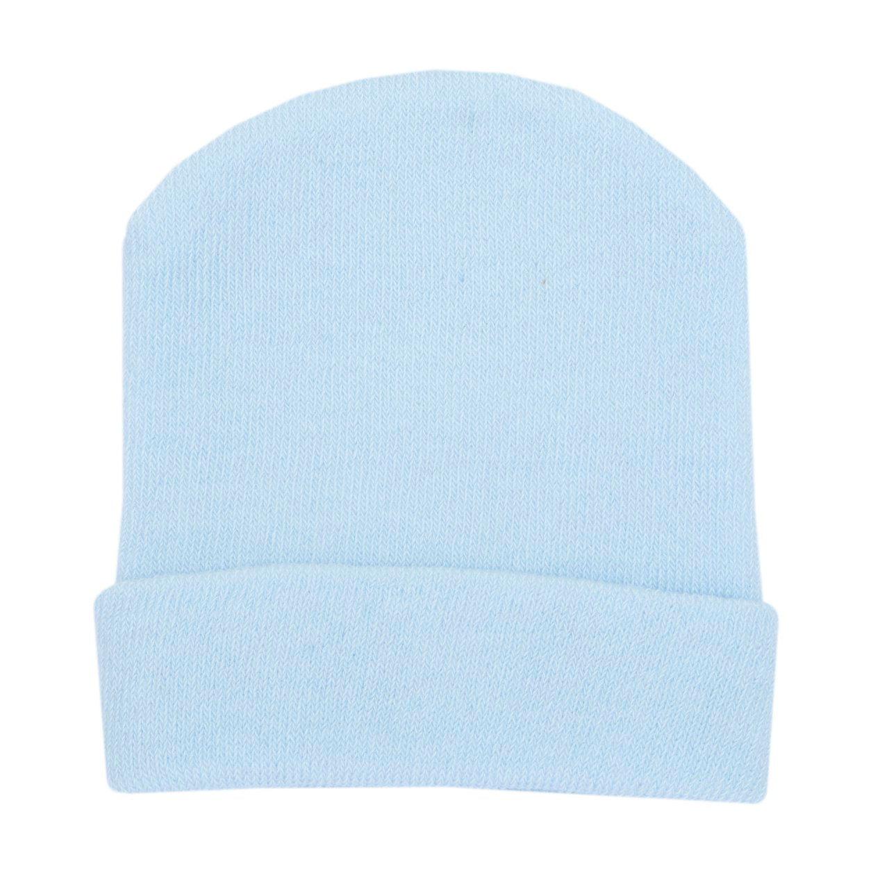 Cappello in maglia con risvolto