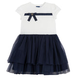Abitino bianco/blu