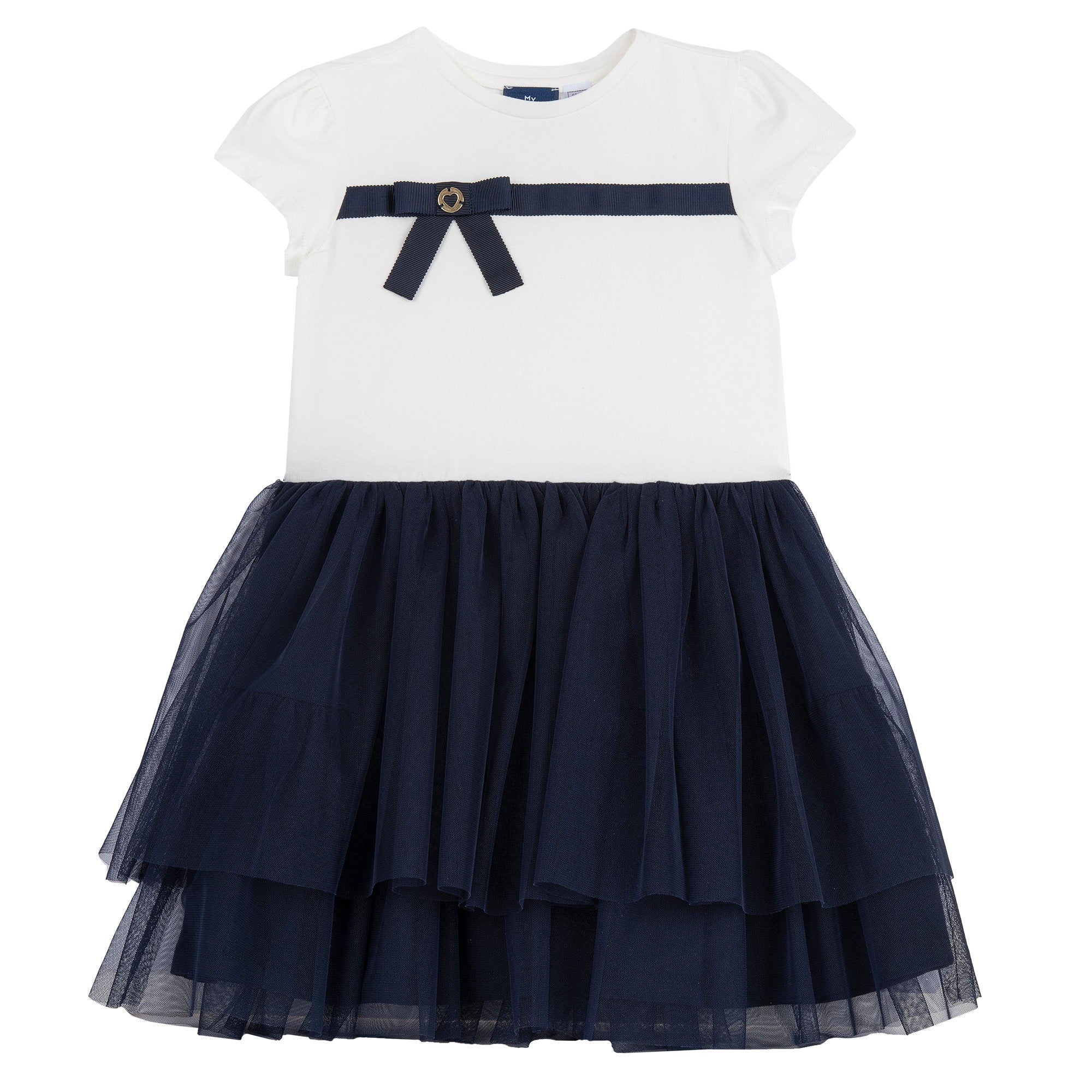 Abitino bianco/blu
