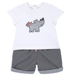 Completo maglietta manica corta con pantaloni corti