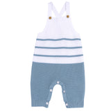 Salopette lunga in maglia con body