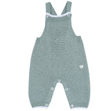 Salopette lunga in maglia con body