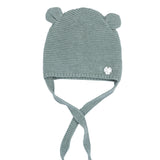Cappello in maglia a forma di orsetto