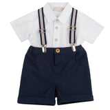 Completo camicia manica corta e pantaloni corti