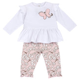 Completo maglietta manica lunga con leggings