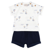 Completo maglietta manica corta con pantaloni corti