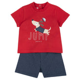 Completo maglietta manica corta con pantaloni corti