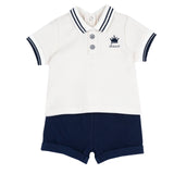 Completo polo manica corta con pantaloni corti