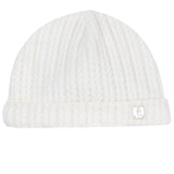 Cappello con risvolto "costine"