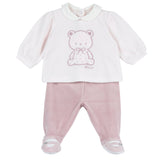 Completo in ciniglia Chicco "orso con fiocco"