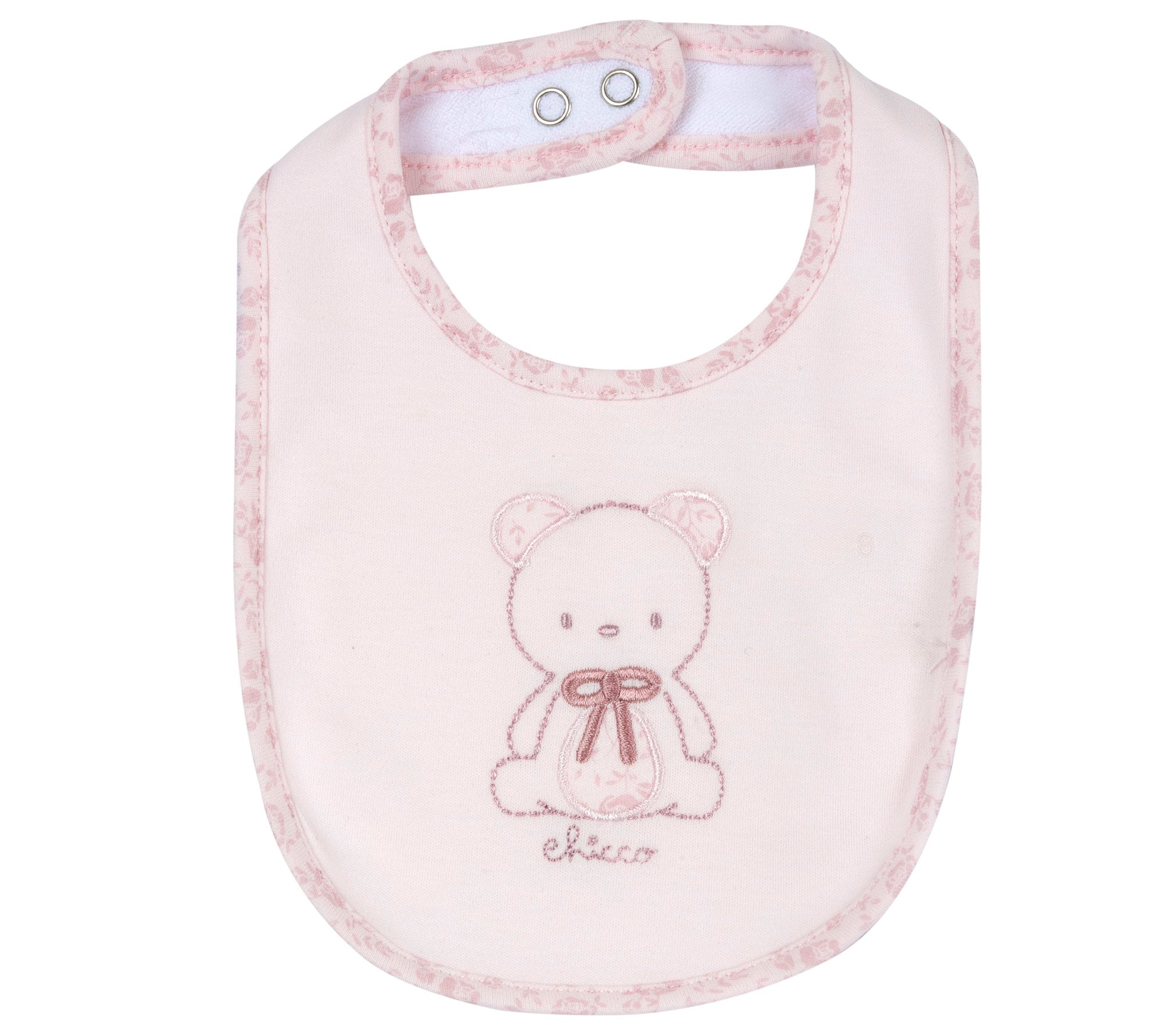 Bavaglino Chicco "orso con fiocco"