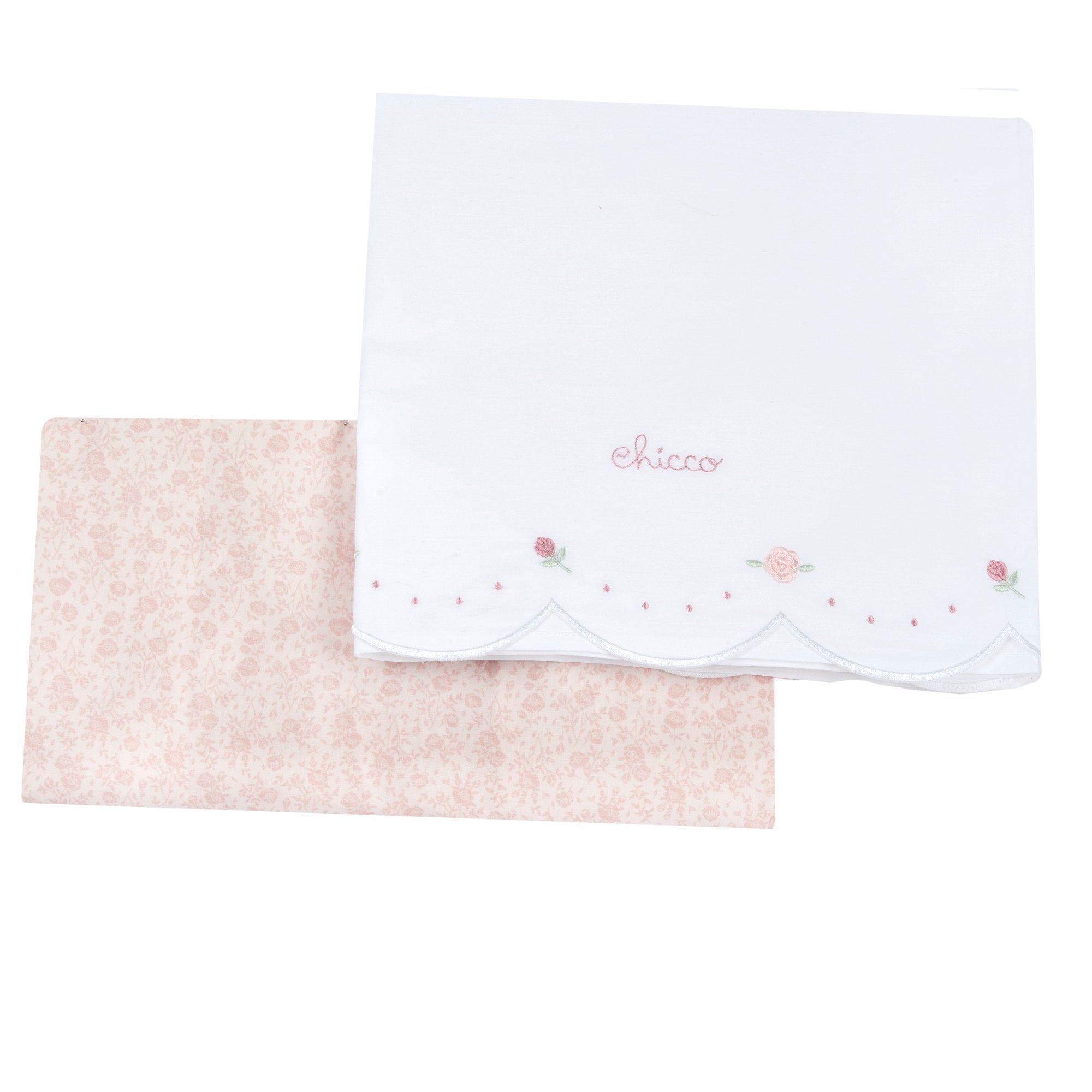 Set lenzuola carrozzina Chicco "orso con fiocco"