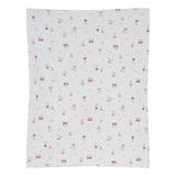 Coperta rosa caldo cotone "basic"