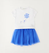 Completo con gonna in tulle
