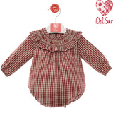 Pagliaccetto "Del Sur" con collo drappeggiato