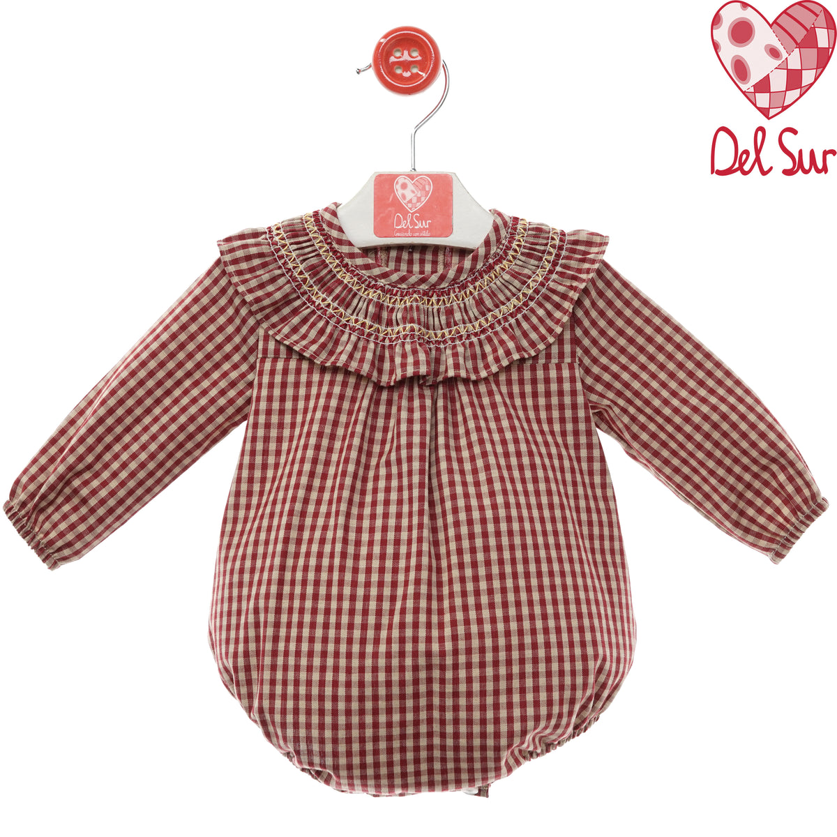 Pagliaccetto "Del Sur" con collo drappeggiato