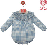 Pagliaccetto "Del Sur" con collo drappeggiato