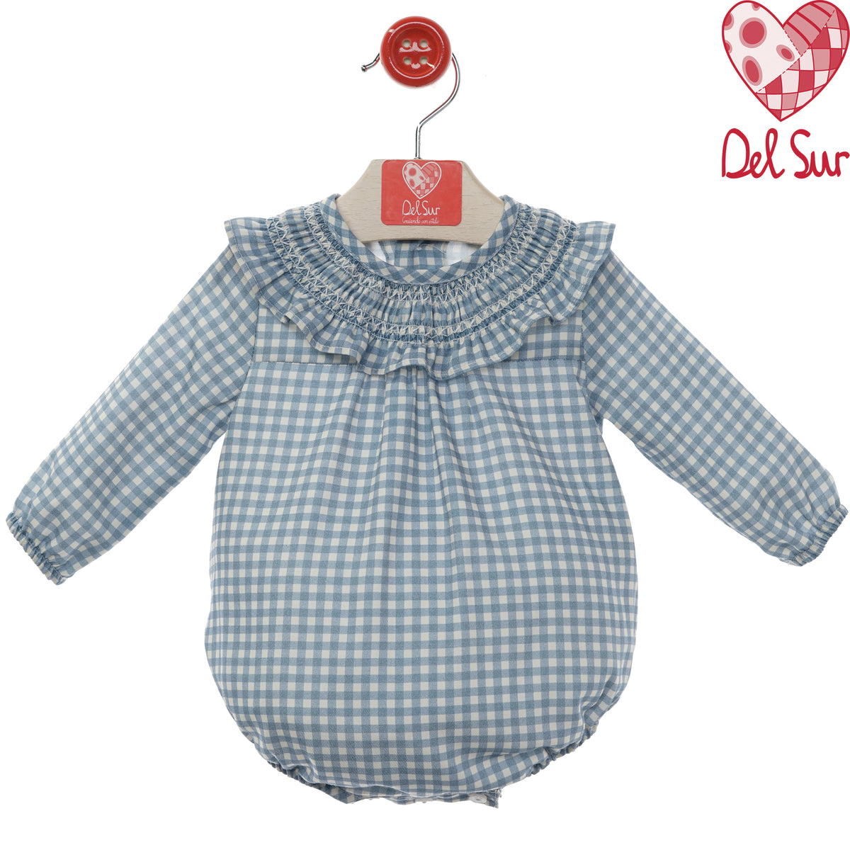 Pagliaccetto "Del Sur" con collo drappeggiato