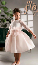 Abitino organza rosa