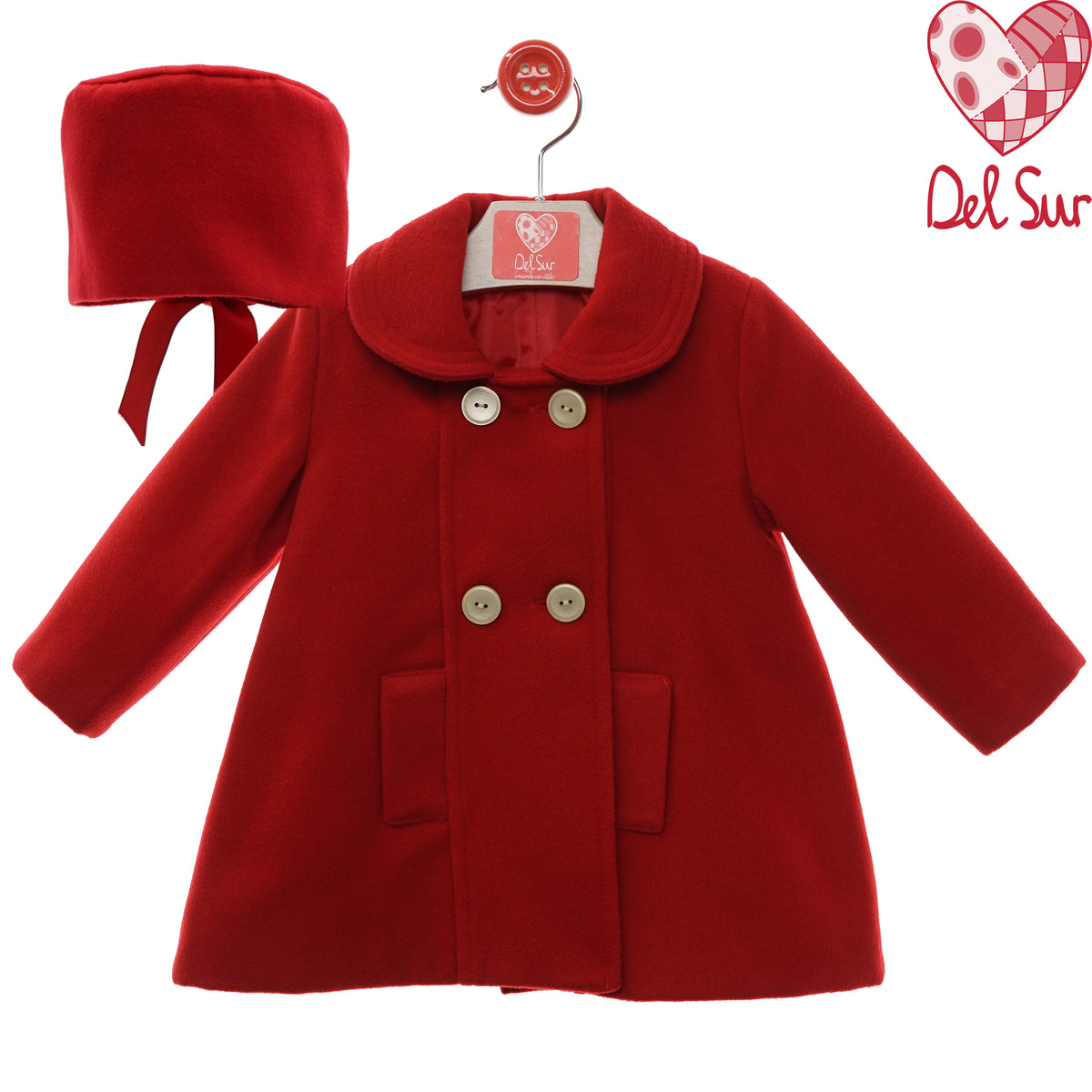 Cappotto in tessuto "Del Sur"