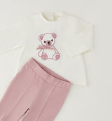 Completo leggings orsetto "Minibanda"
