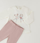 Completo leggings ballerine "Minibanda"
