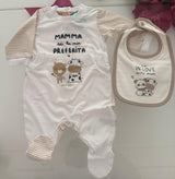 Tutina "mamma" e bavetta