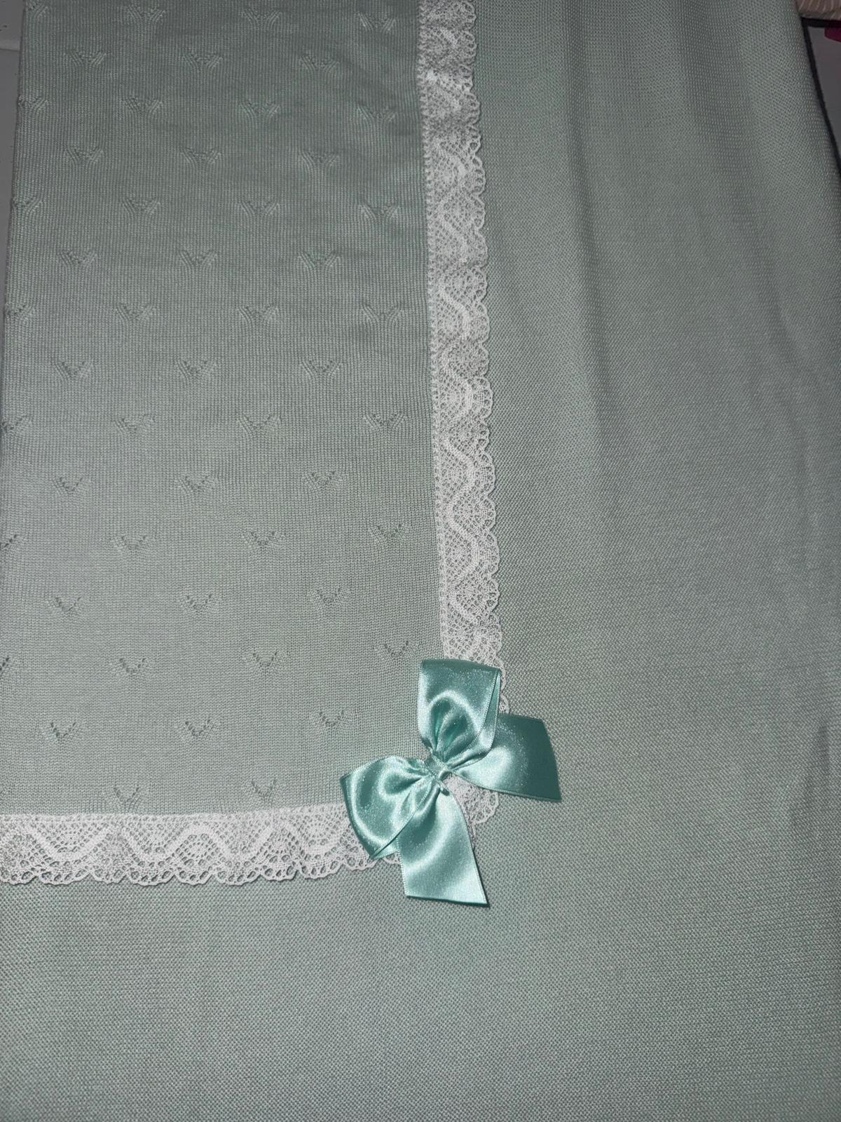 Scialletto verde menta