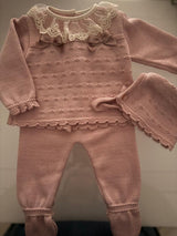 Completo rosa antico