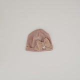Cappello in ciniglia Ninnaoh "fiocco"