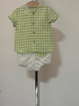 Completo camicia quadri