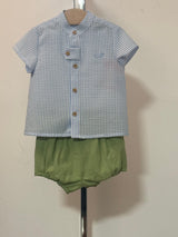 Completo camicia righe